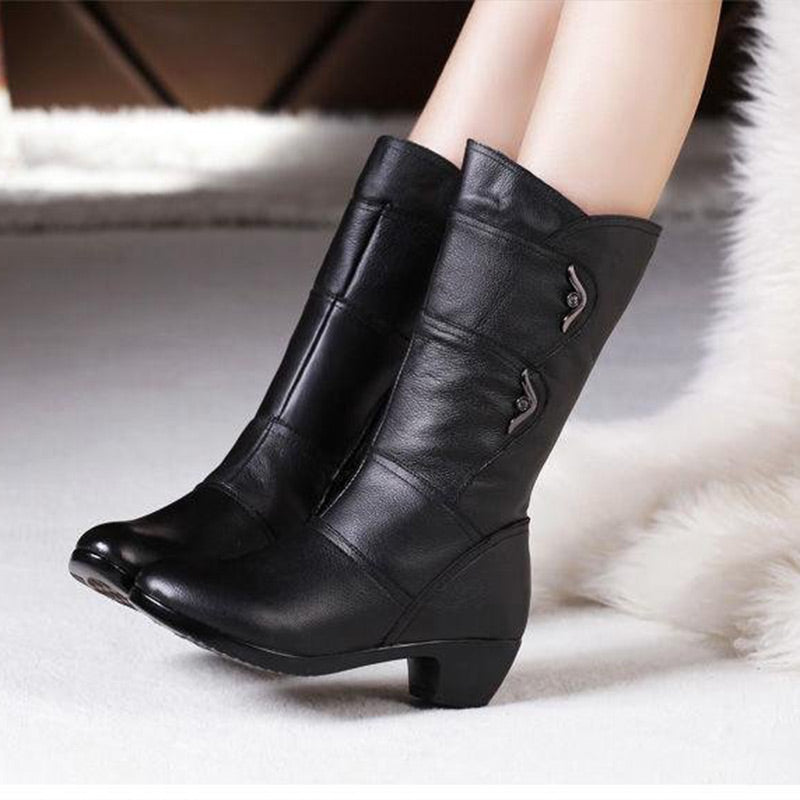 Lauren - High Boots With Easy Pull-On Zip