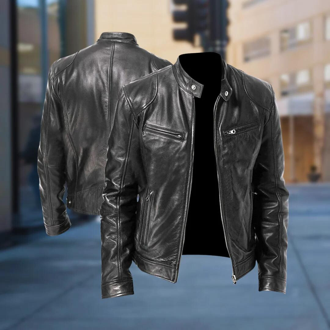 CALVIN | LEATHER JACKET FOR MEN