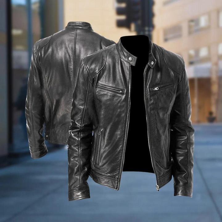 CALVIN | LEATHER JACKET FOR MEN