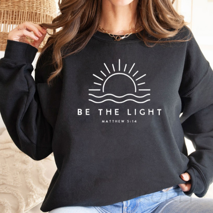 Daisy - Stylish Sweater ‘Be The Light’