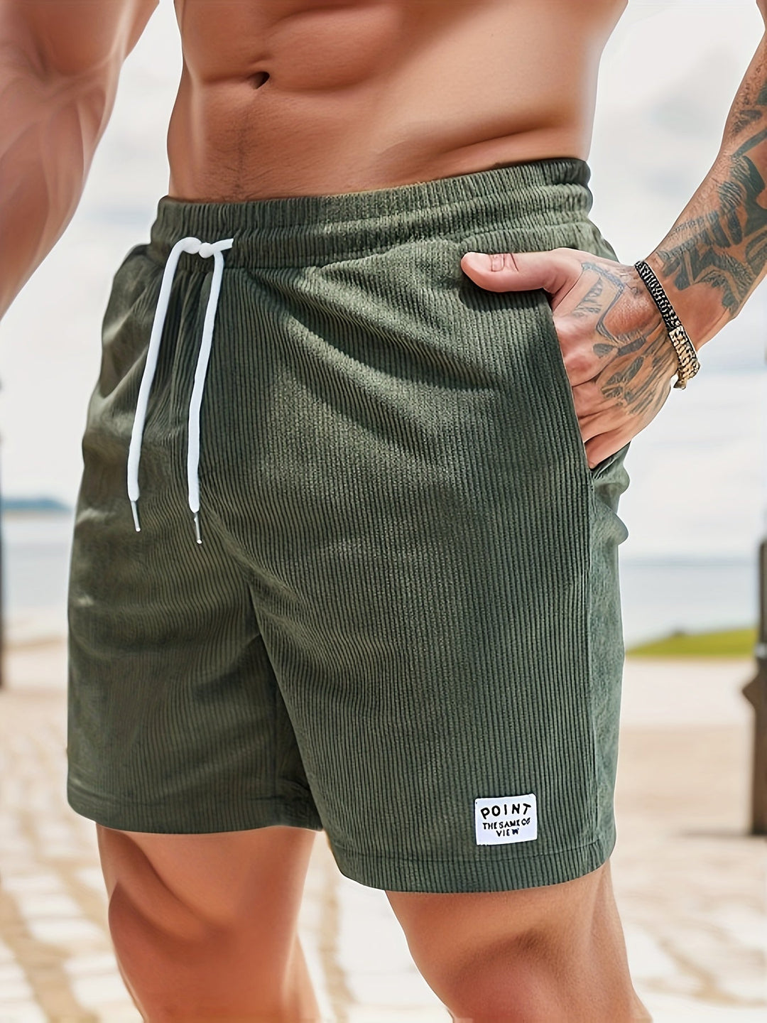 ARNE - Textured Shorts