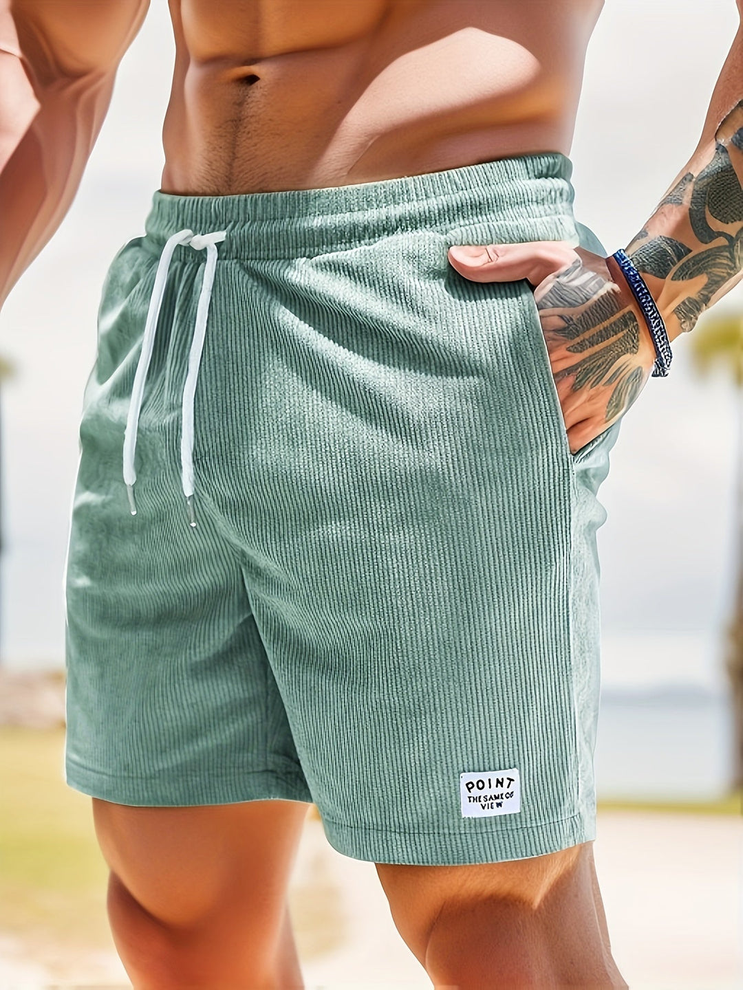 ARNE - Textured Shorts