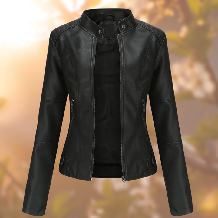 Rachel - Stylish leather jacket for women