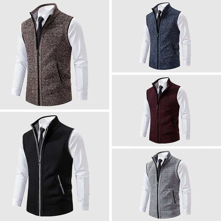 Dave - Blanchet Zip-Up Sweater Vest