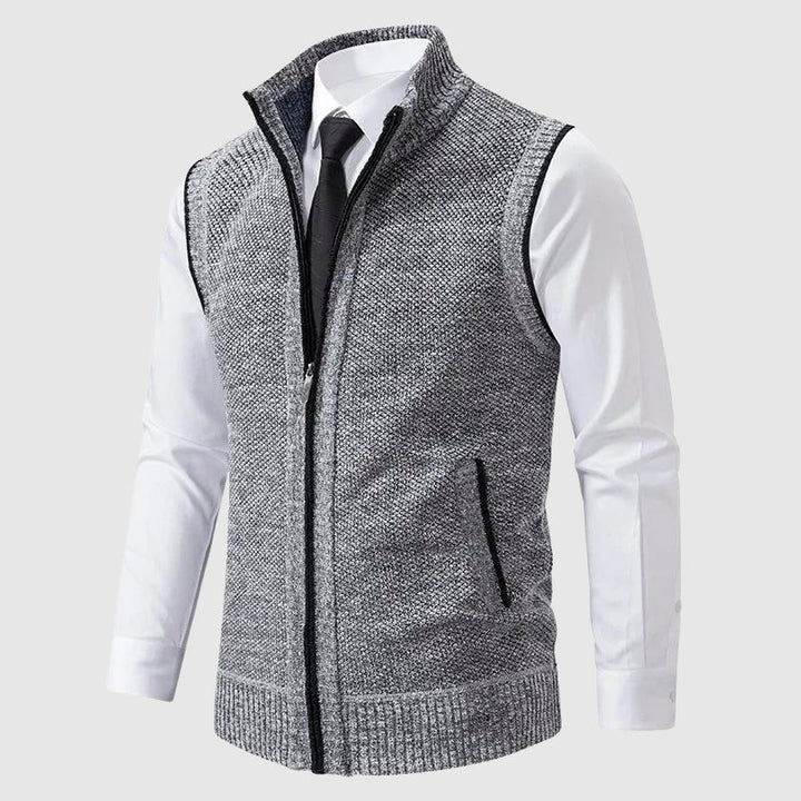 Dave - Blanchet Zip-Up Sweater Vest