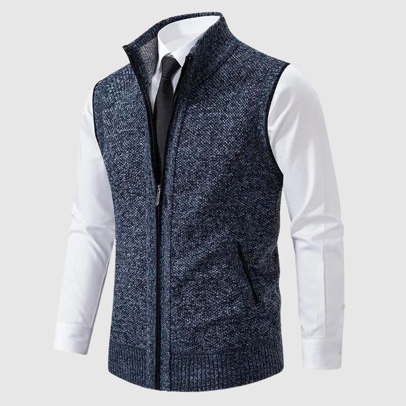 Dave - Blanchet Zip-Up Sweater Vest