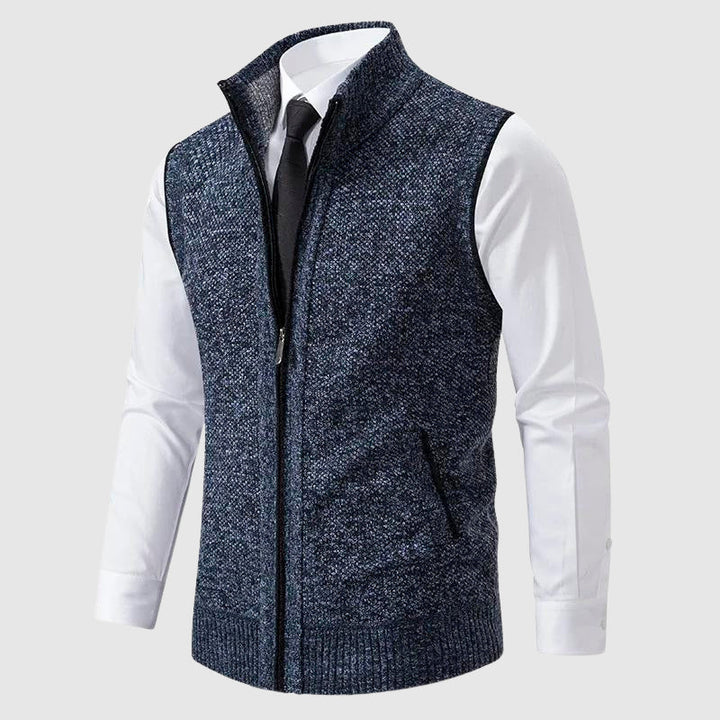 Dave - Blanchet Zip-Up Sweater Vest