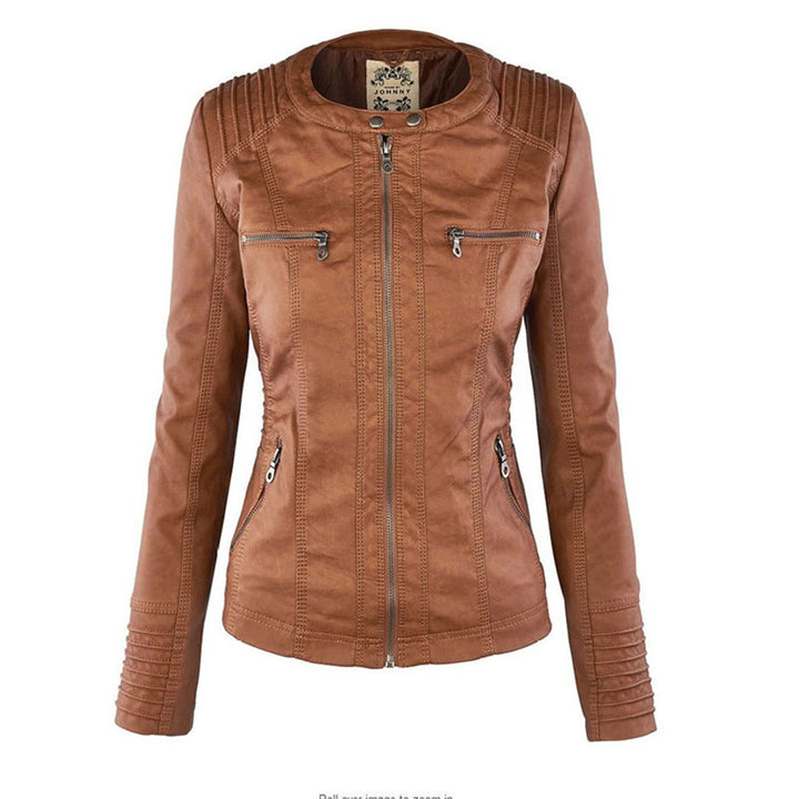 Camilla - Vegan leather jacket