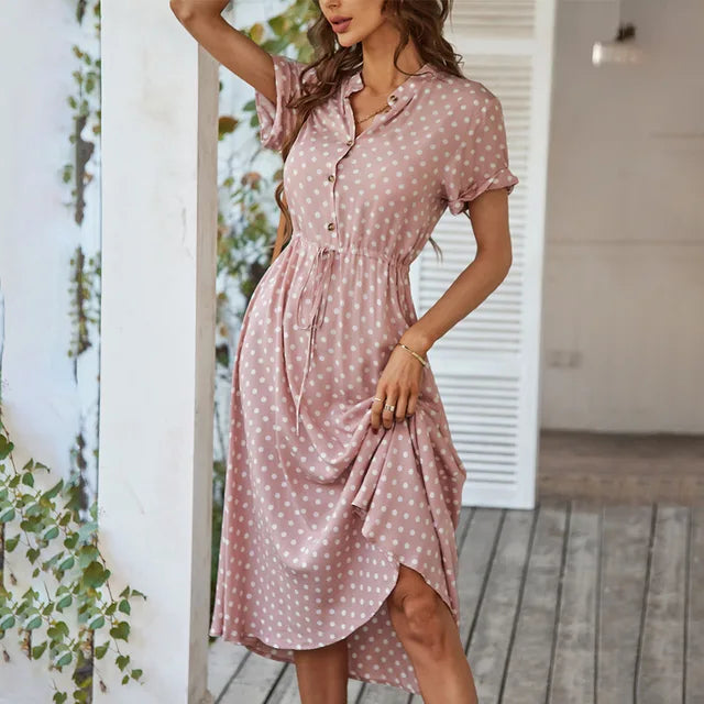 SOPHIA - Stylish Midi Summer Dress