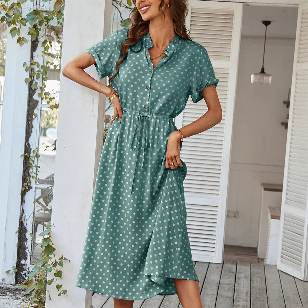 SOPHIA - Stylish Midi Summer Dress