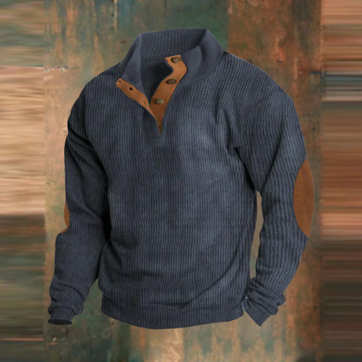 Jack - Quarter button placket jumper