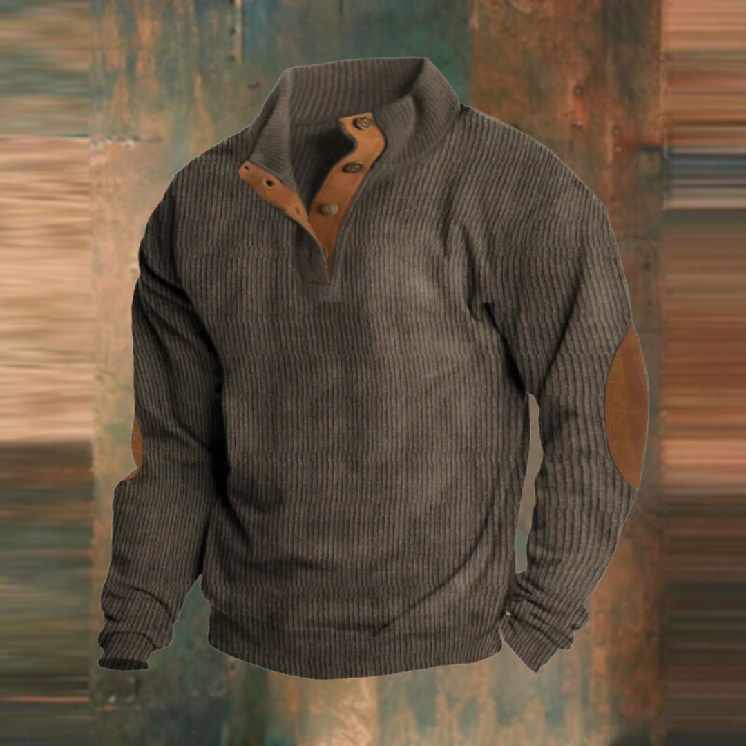 Jack - Quarter button placket jumper