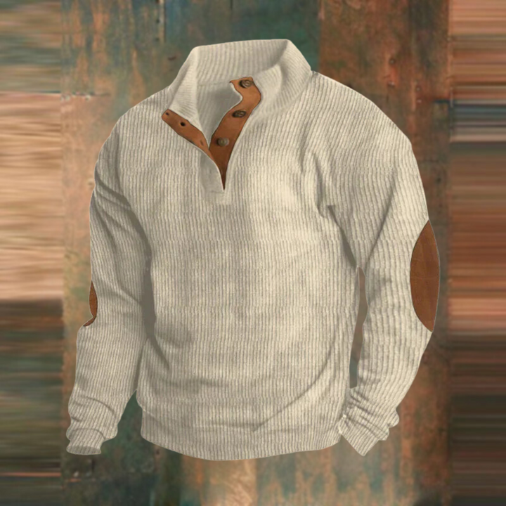 Jack - Quarter button placket jumper