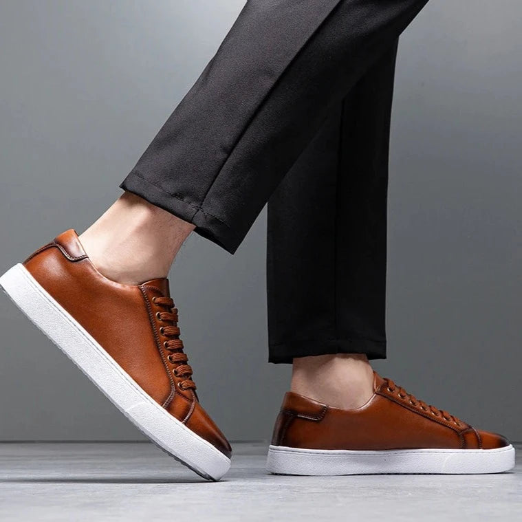 Miles - Men's Leather Sneaker