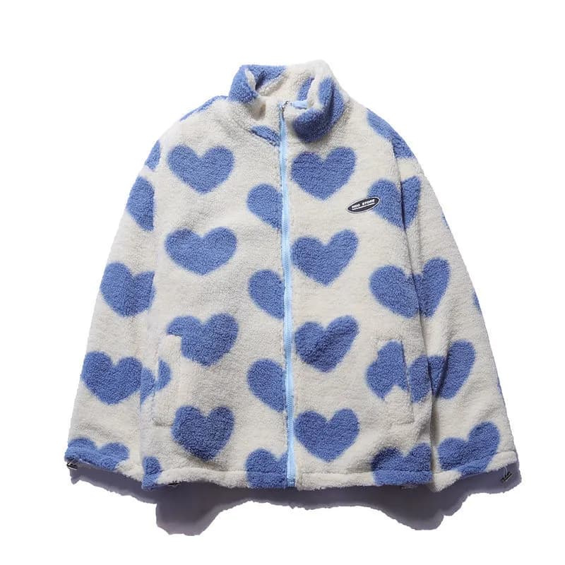 Anny | Double-sided heart coat - unique collection