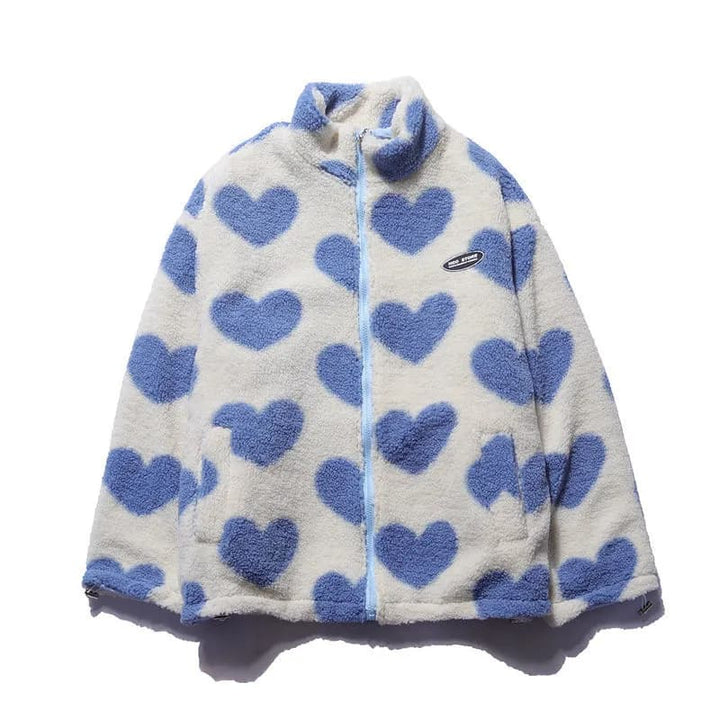 Anny | Double-sided heart coat - unique collection