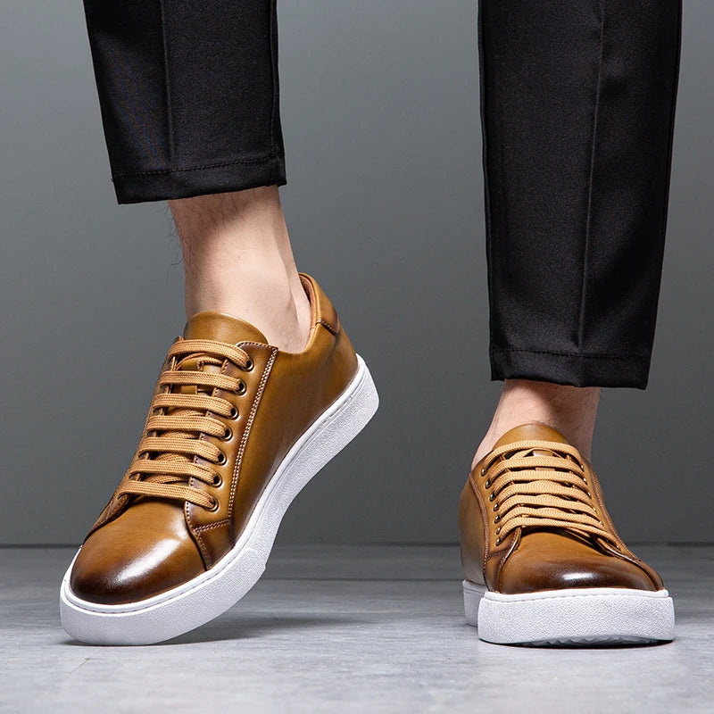 Miles - Men's Leather Sneaker