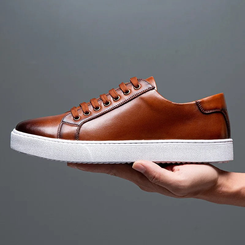 Miles - Men's Leather Sneaker