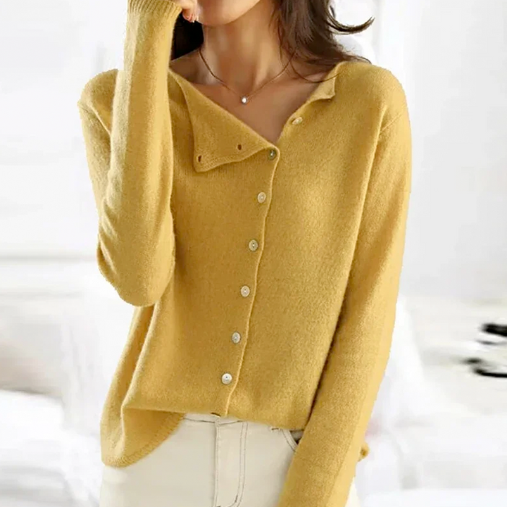 Jade - Elegant wool cardigan