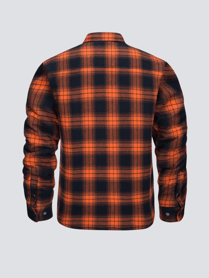 Freddie - Striped flannel jacket