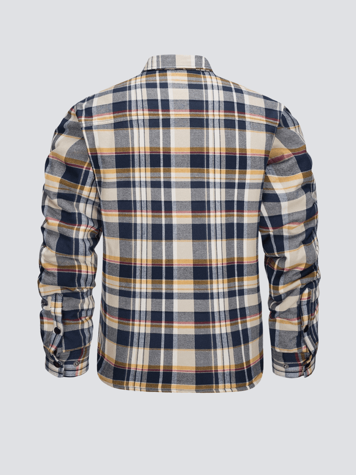 Freddie - Striped flannel jacket