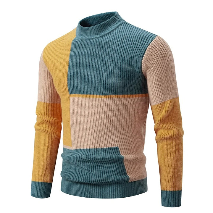 GIANNI - MEN'S COLORBLOCK SWEATER