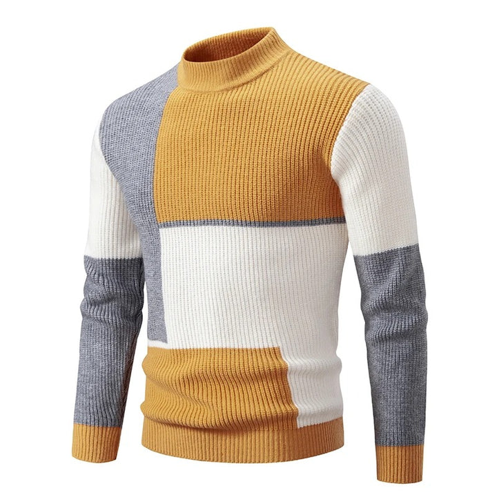 GIANNI - MEN'S COLORBLOCK SWEATER