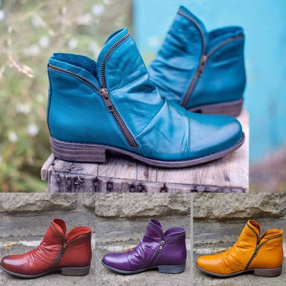 Vianne - Stylish boots with zip fastening